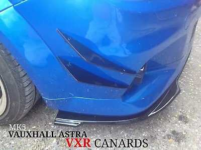 Vauxhall Astra Vxr Front Bumper Canards/Astra VXR Canards/Astra VXR Splitter • $37.86