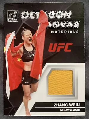 Avb - Zhang Weili 2022 Donruss Ufc Ufc 248 Fight Used Octagon China • $0.99