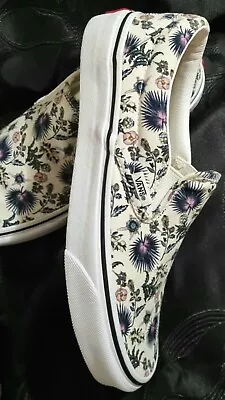 Vans Classic Slip On New. Paradise Floral. Never Worn. • $50