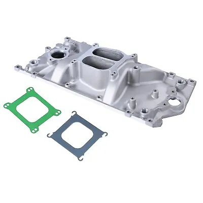 For Chevy Small Block Vortec V8 5.7L/350 Carbureted Dual Plane Intake Manifold • $115