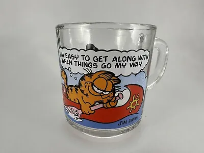 Vintage 1978 Garfield Comic Strip Coffee Cup From McDonald's • $10