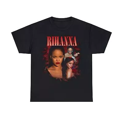 Rihanna 90's Bootleg Style Graphic T Shirt Unisex Heavy Cotton Tee • $15.48