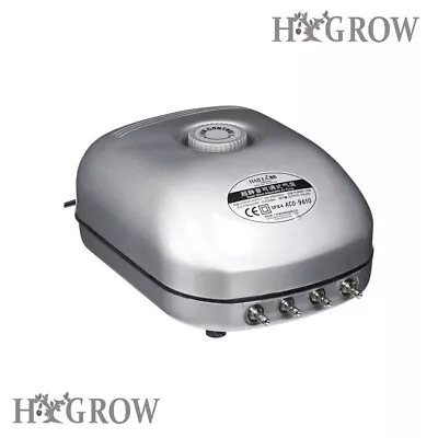 Hailea Adjustable Air Pump ACO9602 - 432 L/hr 2 Outlet 4mm Output Fish Tank • £16.95