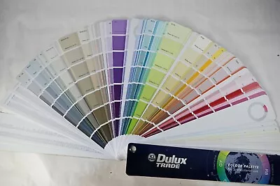 DULUX TRADE COLOUR PALETTE For Professional Use Paint Samples Early 2000s • £85