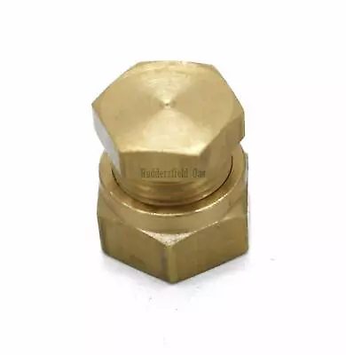 £6.77 • Buy British Made 6mm Stop End Brass Compression Fitting