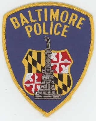 Maryland Md Baltimore Police Nice Shoulder Patch Sheriff • $2.99