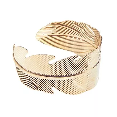 Gold Roman Leaf Armband For Women - Myth Jewellery Ladies Fancy Dress Costume • £7.23