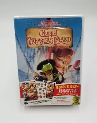 Muppet Treasure Island DVD W/ Bonus Gift Collectible Activity Set  New & Sealed  • $22.99