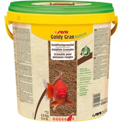 EXP Sera Goldy Gran Nature 2.9Kg/10L  Goldfish Granule Food Aquarium Tank • $97.99