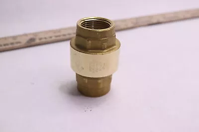 Proflo Spring Check Valve Brass 3/4  X 1-5/8  Height X 2-9/16  Width PFXSCVF • $8.97