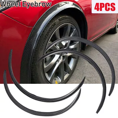 4PCS Car Vehicle Wheel Eyebrow Arch Trim Lip Fender Flares Protector Accessories • $42.89