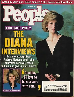 PEOPLE WEEKLY MAGAZINE OCTOBER 20 1997 PRINCESS DIANA SECRET INTERVIEW Part 2 • $3.29