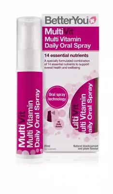 BetterYou MultiVit Daily Oral Spray - 25ml • £9.99