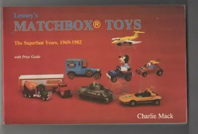 LESNEY'S MATCHBOX Toys Paperback Book Variation List & Price Guide EX-LIBRARY • $12.50