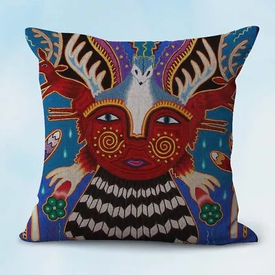  Mexican Folk Art Print Cushion Cover Wholesale Throw Pillows • $15.98