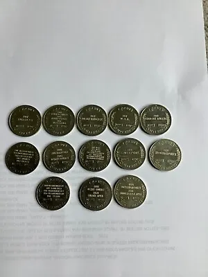 Fa Cup Centenary Coins Bundle Of 13 Esso Coins • £4.99
