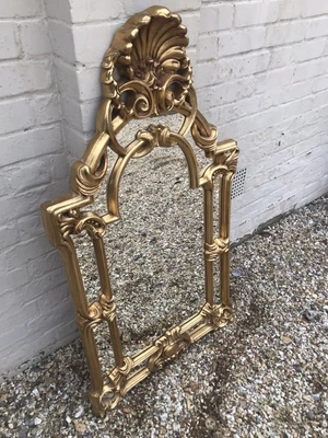 £80 • Buy Antique Baroque Style Gilded Mirror