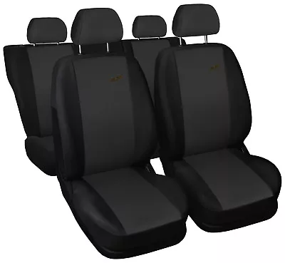 Car Seat Covers Fit Daewoo Matiz - XR Black/dark Grey Sport Style • $49.79