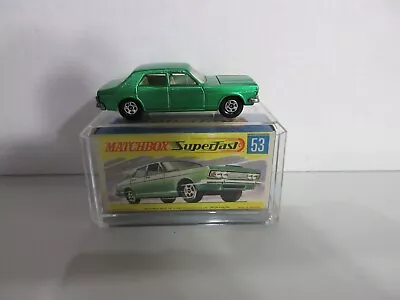 Matchbox Superfast 53 Ford Zodiac MK IV Met Green Gt Box • $76.82