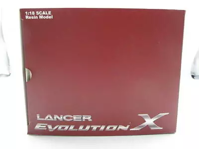 1/18 Mitsubishi Lancer Evolution X. Lancer Evo 10 150 Units Limited Edition Di • $387.86