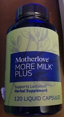 Motherlove More Milk Plus Herbal Lactation Supplement - 120 Liquid Capsules New • $39.99