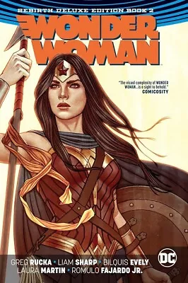 Wonder Woman: The Rebirth Deluxe Edition Book 2 By Greg Rucka (hardcover) • $6.69