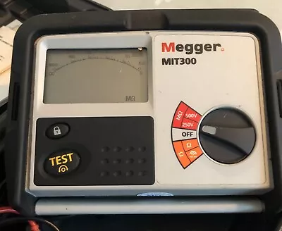 Megger MIT300  Tester With Leads And Carry Case. • £75