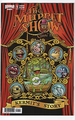 THE MUPPET SHOW #1 Kermit Story Cover B Variant 1st Print 2009 Boom Comic • $29.99