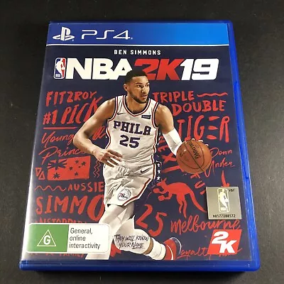 PS4 NBA 2K19 AUS PAL - Playstation 4 FAST SHIPPING Ben Simmons • $12.50