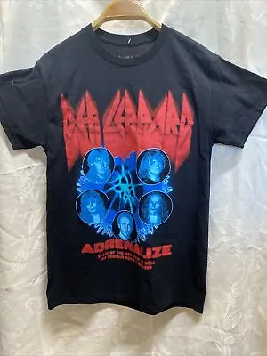 Def Leppard Black T Shirt Adrenalize Tour 1992 Used 2022 Size Small • $25.95