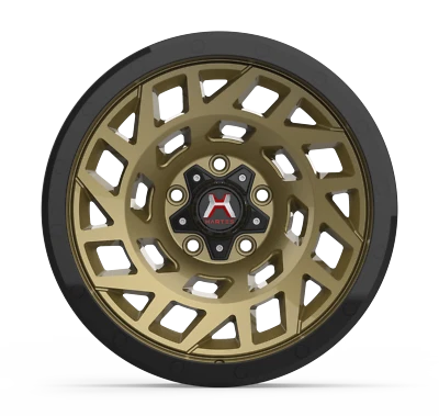$450 • Buy 18 Inch Wheels Fits TOYOTA HILUX 18x9 HARTES METAL MONSTER Bronze ET 15