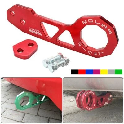 $31.89 • Buy Universal Aluminum Alloy Car Auto Rear Bumper Trailer Hook Towing Tools For JDM
