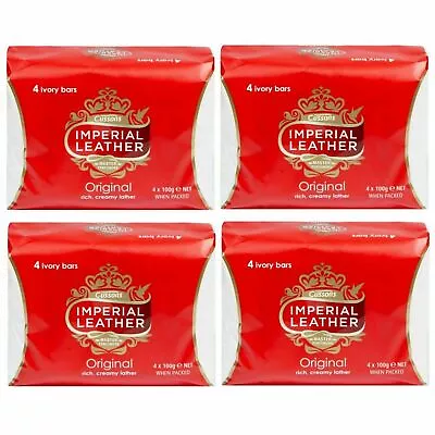 16 X Cussons Imperial Leather Original Ivory Soap Bars Rich Creamy Lather 100g • £14.99