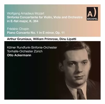 W.a. Mozart - Sinfonia Concertante For Violin & Viola [New CD] • $12.64