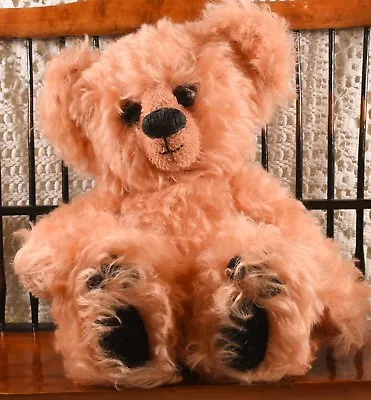 Very Cute Rare Large Katie Country Bears Artist Bear By Kay Holroyd Deep Peach • £78.99