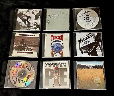 80s Metal Cd Lot Glam Rock • $21