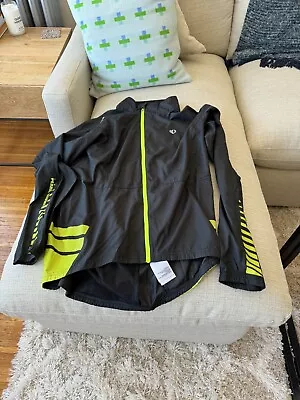 Pearl Izumi Elite Series Packable Windbreaker Rain Cycling Jacket Men's Large • $18