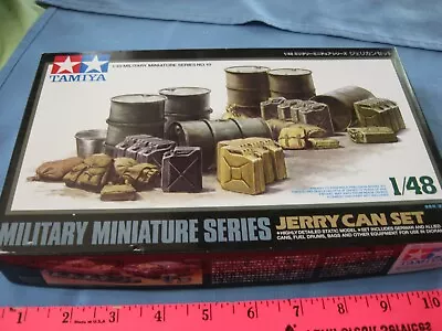 NEW Tamiya Military Miniature WW II Jerry Can Set 1/48 #32510 • $15