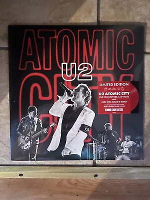 U2 Atomic City RSD Vinyl LP Live At Sphere Las Vegas RED Only 3000 • $41.99