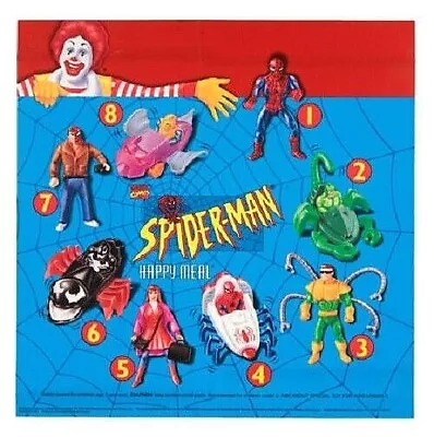 1994 Marvel Spider-man Mcdonalds Happy Meal Toys - U-pick • $12.99