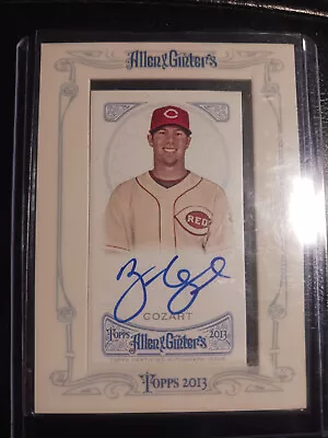 2013 Topps Allen & Ginter Autographs Zack Cozart Auto Cincinnati Reds #AGA-ZC • $2.13