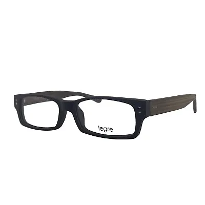 Legre Black Wood / Grey Green Eyeglasses Frames 52mm 18mm 145mm - LE-155 527 • $55