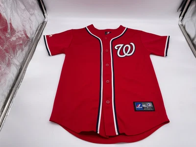 $22 • Buy Majestic Washington Nationals Jersey Youth Sz M (10-12)