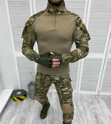 Army Suit With Knee Pads Multicam Pants+ubax Military Assault Suit With Knee • $280
