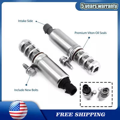 2x Intake&Exhaust Camshaft Position Solenoid VVT For GM Chevy Buick Saturn SAAB • $31.35