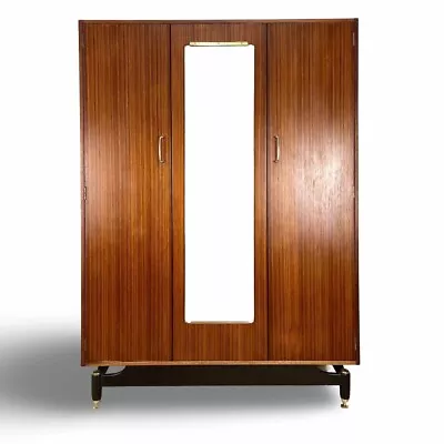 Mid Century Teak Wardrobe By G Plan Librenza Tola Range • £275