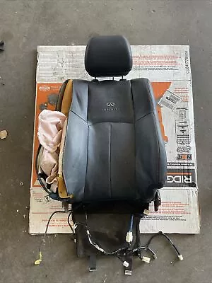 07-09 Infiniti G35 Sedan Sport Front Right Seat Back Cushion Assy 87601-JK60A • $52.26