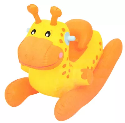 New Baby Toddler Inflatable Rocking Animal Giraffe Baby Rocker Age 1-3 • $39.99