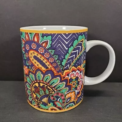 Vera Bradley Venetian Paisley (Retired) Coffee Tea Cocoa Mug Cup Floral • $17.98