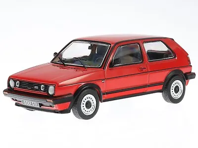 VW Golf Rabbit 2 GTI 2-door 1988 Red Diecast Model Car CLC408N IXO 1:43 • $51.90